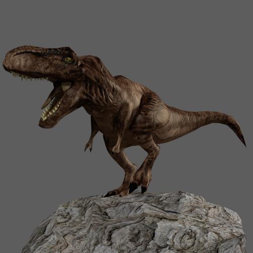 T-Rex ,rigged  preview image